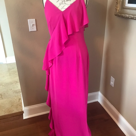 Long Ruffle Gown - Picture 2 of 7